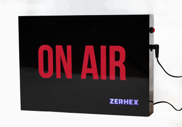 Zerhex - ON AIR Indicator Sign